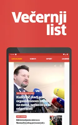 Večernji list android App screenshot 3