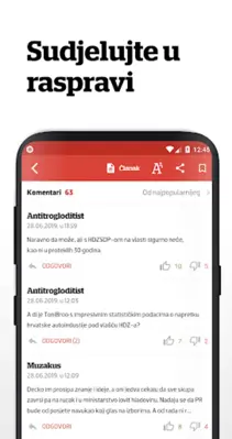 Večernji list android App screenshot 8